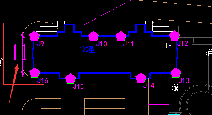 黃河佳苑點位圖